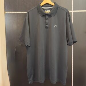 Under Armour Men's Black Polo Shirt